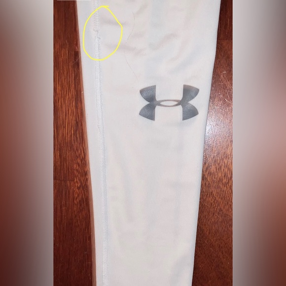 UNDER ARMOUR men’s white compression tights size medium - Picture 9 of 11